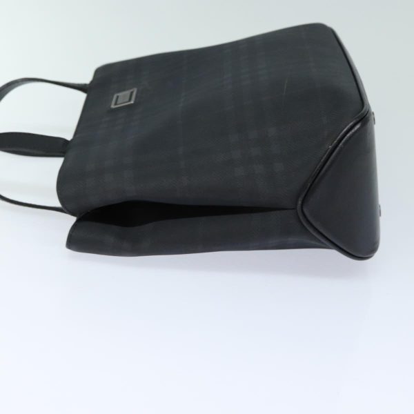 BURBERRY Nova Check Hand Bag Canvas BlackNew bs16015 Hot on Sale