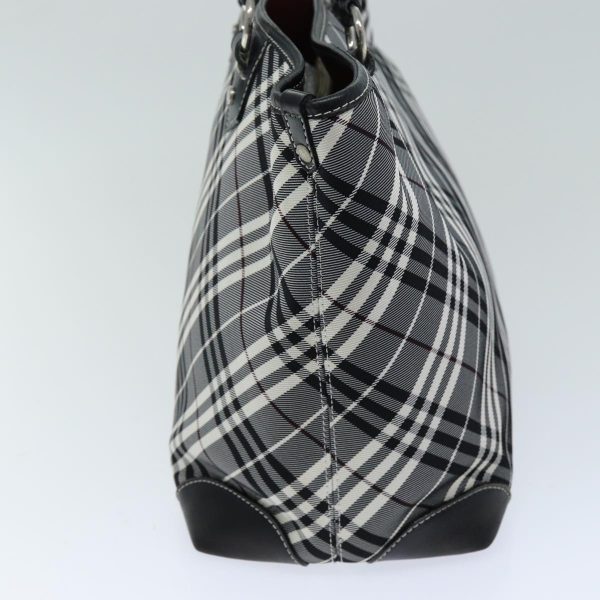 BURBERRY Nova Check Blue Label Hand Bag Nylon BlackNew bs14430 on Sale