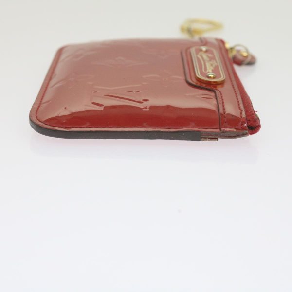 LOUIS VUITTON Vernis Pochette Cles NM Coin Purse Red M91669  bs10654 For Discount