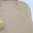 LOUIS VUITTON Monogram Vernis Alma PM Hand Bag Rose Florentin M91614 Auth 60582 Sale