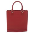 LOUIS VUITTON Epi Sac Plat PM Hand Bag Red Rouge  60899 Online now