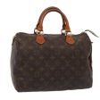 LOUIS VUITTON Monogram Speedy 30 Hand Bag M41526  79240 on Sale