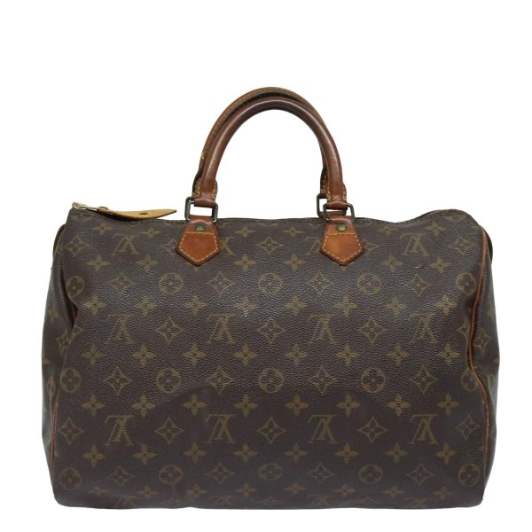 LOUIS VUITTON Monogram Speedy 35 Hand Bag M41524  80015 Online