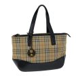 BURBERRY Nova Check Hand Bag Canvas BeigeNew 76210 Online Hot Sale