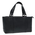 BURBERRY Hand Bag Leather Black SilverNew bs17557 For Discount