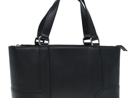 BURBERRY Hand Bag Leather Black SilverNew bs17557 For Discount