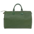 LOUIS VUITTON Epi Speedy 35 Hand Bag Borneo Green M42994  61103 Supply