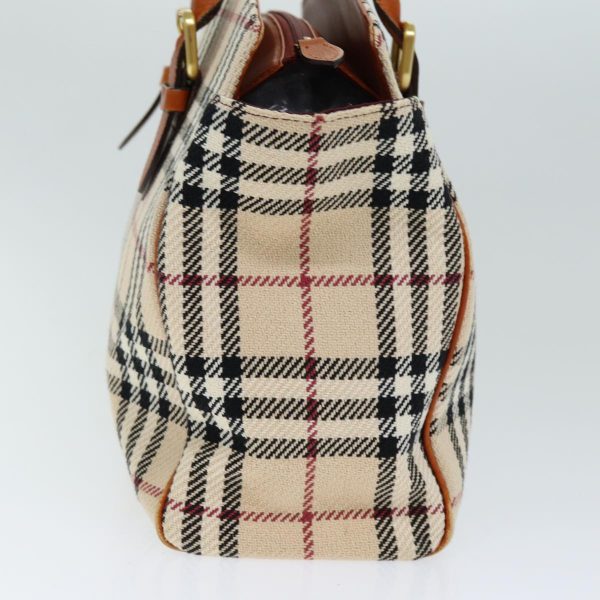 BURBERRY Nova Check Hand Bag Canvas BeigeNew bs14828 Online Hot Sale