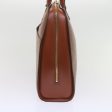 LOUIS VUITTON Epi Sorbonne Hand Bag Brown M54513  bs10368 Fashion