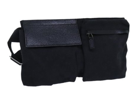 GUCCI GG Canvas Waist bag Black 28566 70800 Sale