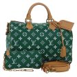 LOUIS VUITTON Monogram Speedy P9 Bandouliere 40 Bag Green M24417  76199S Supply