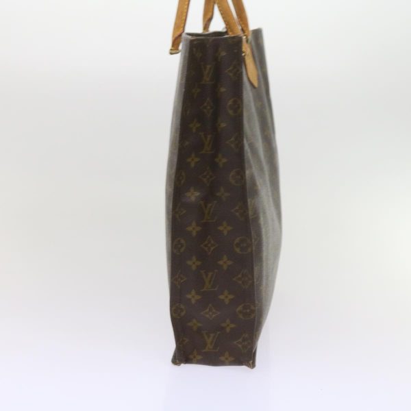 LOUIS VUITTON Monogram Sac Plat Hand Bag M51140  59895 For Sale