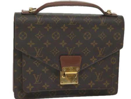 LOUIS VUITTON Monogram Monceau 28 Hand Bag M51185  60666 Fashion