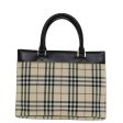 BURBERRY Nova Check Hand Bag Canvas BeigeNew ep4500 on Sale