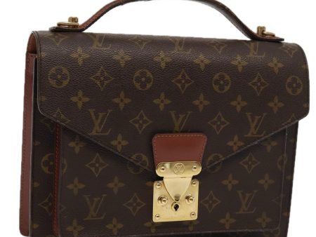 LOUIS VUITTON Monogram Monceau 28 Hand Bag 2way M51185  bs15421 Discount