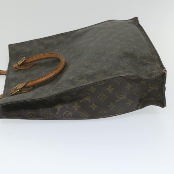 LOUIS VUITTON Monogram Sac Plat Hand Bag M51140  56978 Online Sale