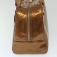 LOUIS VUITTON Monogram Vernis Tompkins Square Hand Bag Bronze M91103 Auth 59514 Online