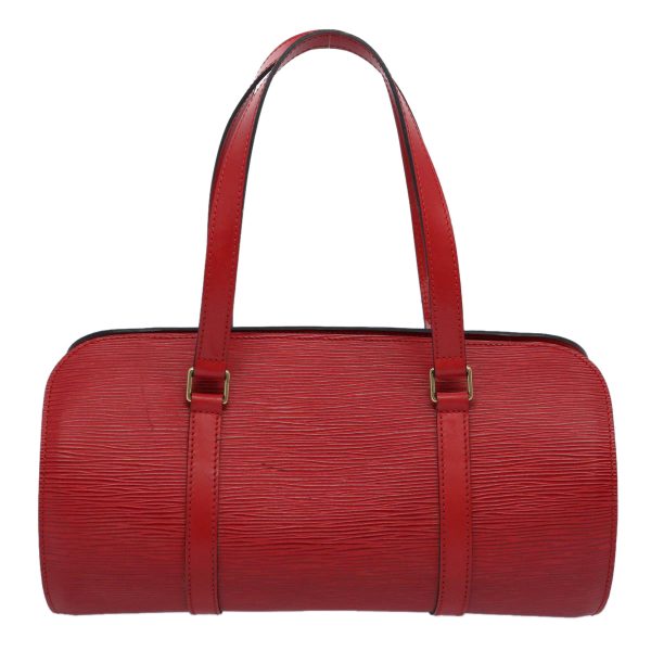 LOUIS VUITTON Epi Soufflot Hand Bag Red M52227  tb941 Online Hot Sale