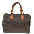 LOUIS VUITTON Monogram Speedy 25 Hand Bag M41528  80367 Online now