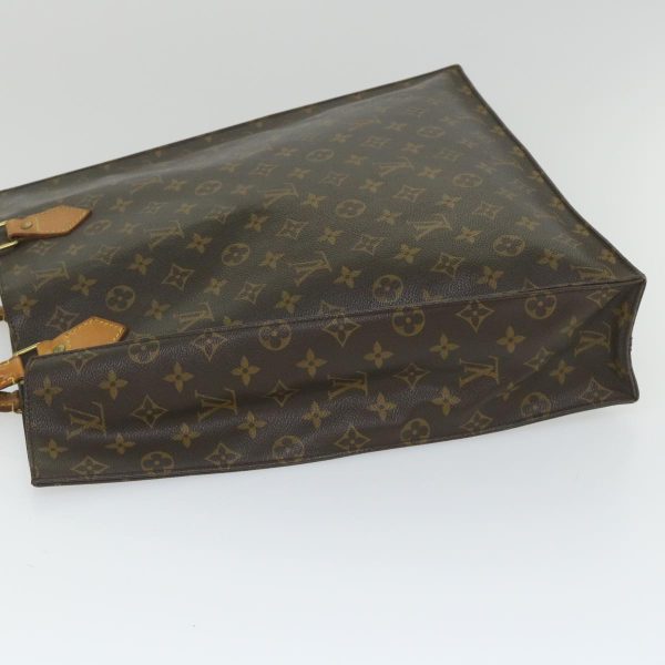 LOUIS VUITTON Monogram Sac Plat Hand Bag M51140  56866 Online now