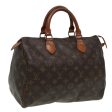 LOUIS VUITTON Monogram Speedy 30 Hand Bag M41526  80638 For Cheap