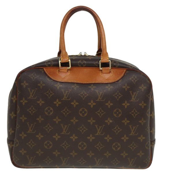 LOUIS VUITTON Monogram Deauville Hand Bag M47270  79624 on Sale