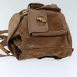 GUCCI Bamboo Backpack Suede Brown 003 2058 0016 72436 For Discount