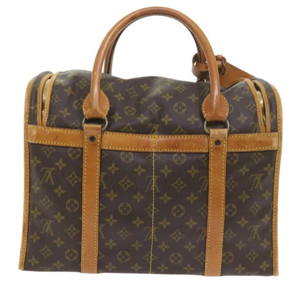 LOUIS VUITTON Monogram Sac Shan 40 Pet Carry M42024  bs10022 For Sale