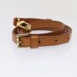 LOUIS VUITTON Adjustable Shoulder Strap Leather 36.6  -43.7   Beige Auth 81149 Online now