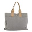 BURBERRY Blue Label Hand Bag Canvas GrayNew bs14691 Fashion