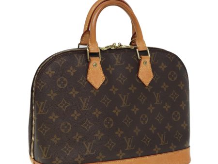 LOUIS VUITTON Monogram Alma Hand Bag M51130  ki4611 Supply