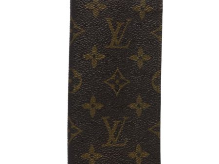 LOUIS VUITTON Monogram Etui Lunette Simple Case Vintage M62962  ar10940 Fashion