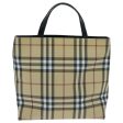 BURBERRY Nova Check Hand Bag Beige BlackNew yk15505 Supply