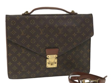 LOUIS VUITTON Monogram Porte Documents Bandouliere Bag M53338  ar10536B For Discount