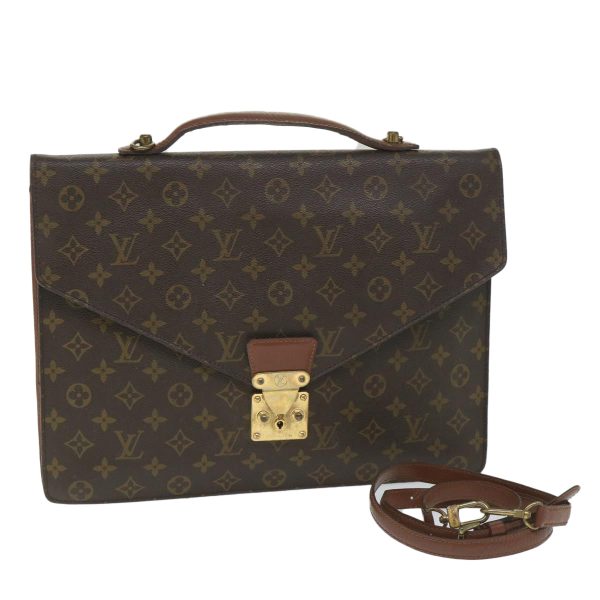 LOUIS VUITTON Monogram Porte Documents Bandouliere Bag M53338  ar10536B For Discount