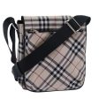 BURBERRY Blue Label Nova Check Shoulder Bag BeigeNew 80073 For Sale