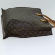 LOUIS VUITTON Monogram Sac Plat Hand Bag M51140  77617 Fashion