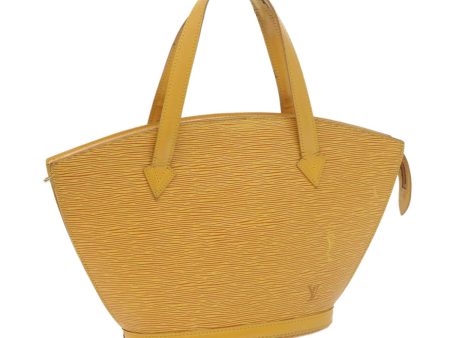 LOUIS VUITTON Epi Saint Jacques Hand Bag Yellow M52279  60537 Cheap