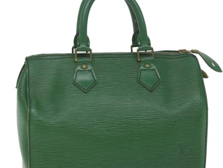 LOUIS VUITTON Epi Speedy 25 Hand Bag Borneo Green M43014  61569 Sale