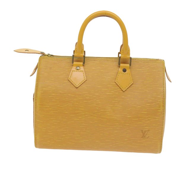 LOUIS VUITTON Epi Speedy 25 Hand Bag Tassili Yellow M43019  60550 Online Hot Sale