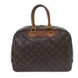 LOUIS VUITTON Monogram Deauville Hand Bag M47270  bs10283 Online Hot Sale