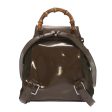 GUCCI Bamboo Backpack Nylon Enamel Brown 003 2058 0030 5 68035 For Discount