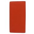 LOUIS VUITTON Portefeuille Plaza Taurillon Leather Orange M58203  60098 Hot on Sale