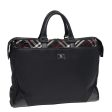 BURBERRY Black label Hand Bag Nylon Black SilverNew bs16578 Online Sale