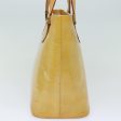 LOUIS VUITTON Monogram Vernis Houston Hand Bag Beige M91004  th5060 Online Hot Sale