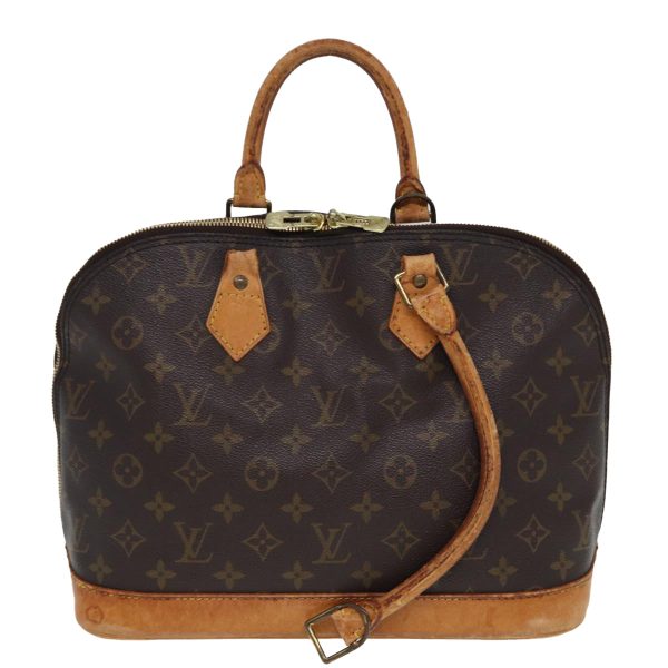 LOUIS VUITTON Monogram Alma Hand Bag M51130  80156 Discount