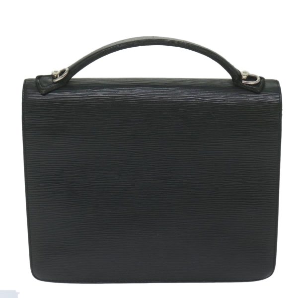 LOUIS VUITTON Epi Monceau 28 Hand Bag Black M52122  60660 Discount