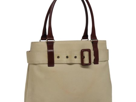 BURBERRY Hand Bag Canvas BeigeNew bs15363 For Cheap