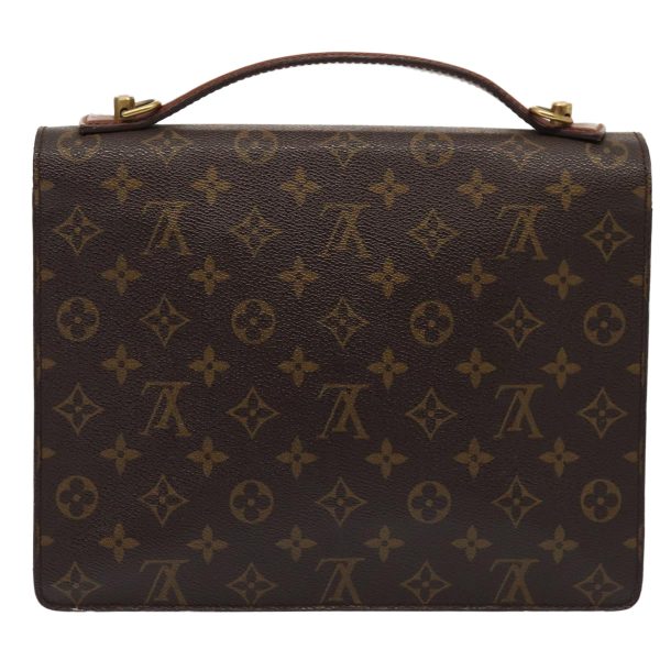 LOUIS VUITTON Monogram Monceau 28 Hand Bag 2way M51185  80337 For Cheap