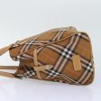 BURBERRY Nova Check Blue Label Hand Bag Nylon BrownNew mr483 Online